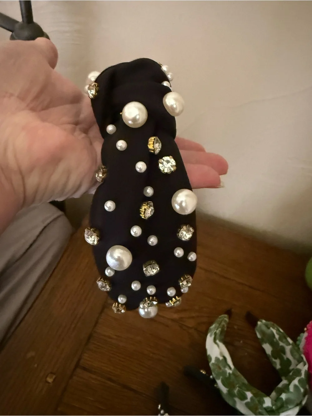 Women or kids Knotted Beaded Headband - Assorted Colors